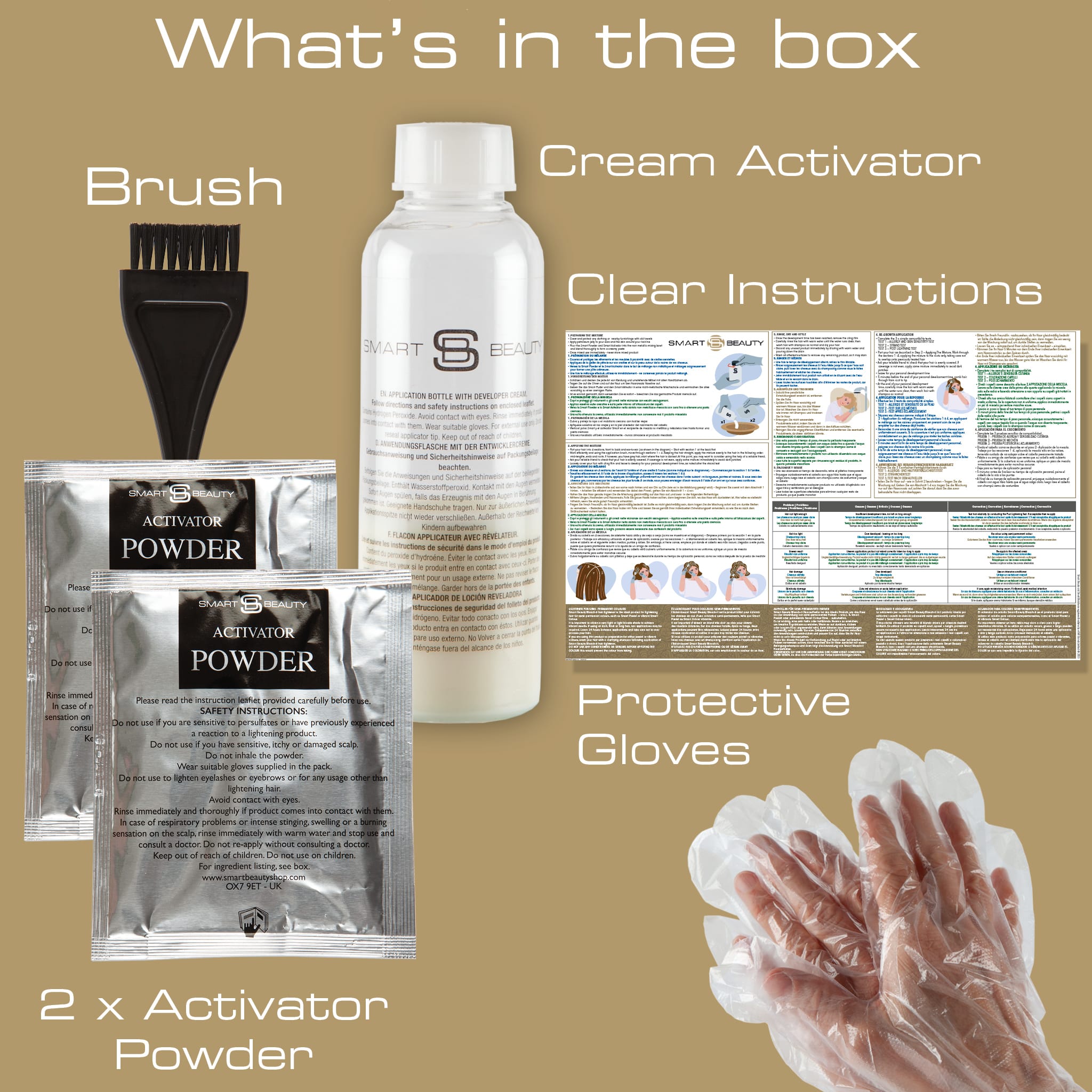 No.2  Smart Blonde Hair Bleach Kit for Blonde Hair